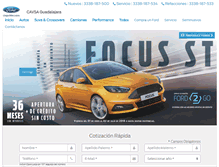 Tablet Screenshot of fordcavsa.mx